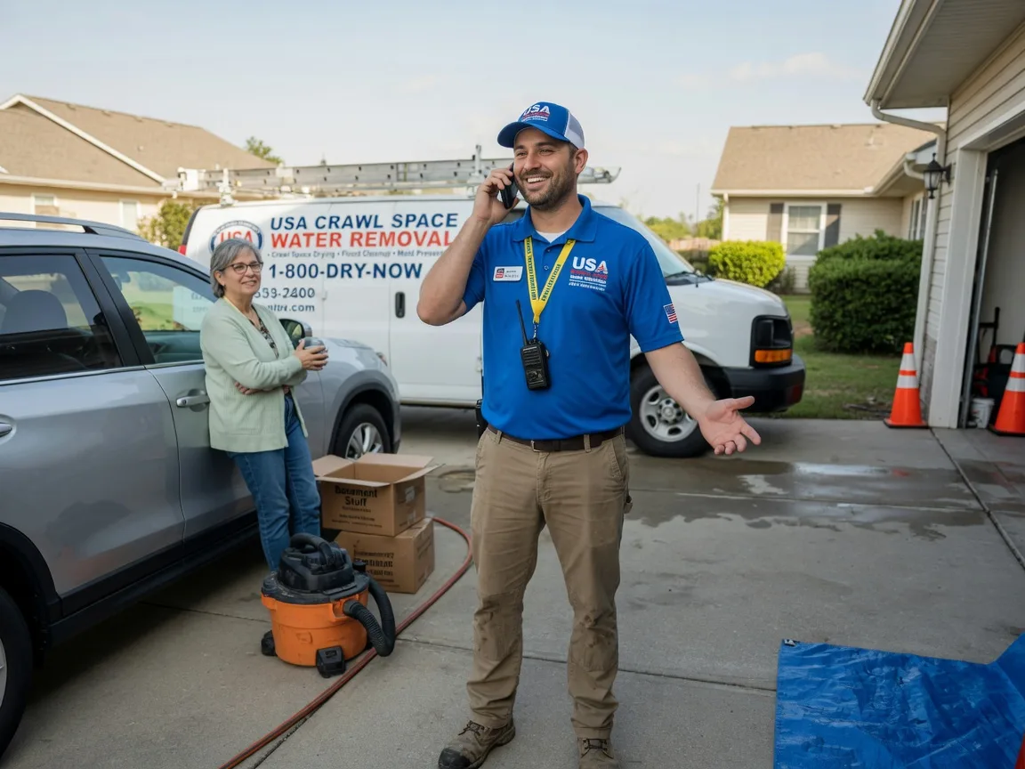 Crawl Space Water Removal Midkiff, TX FAQs